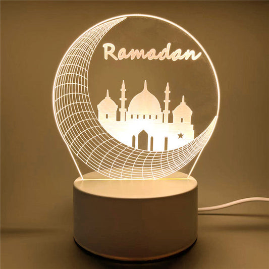 Lámpara Led 3D - Ramadan