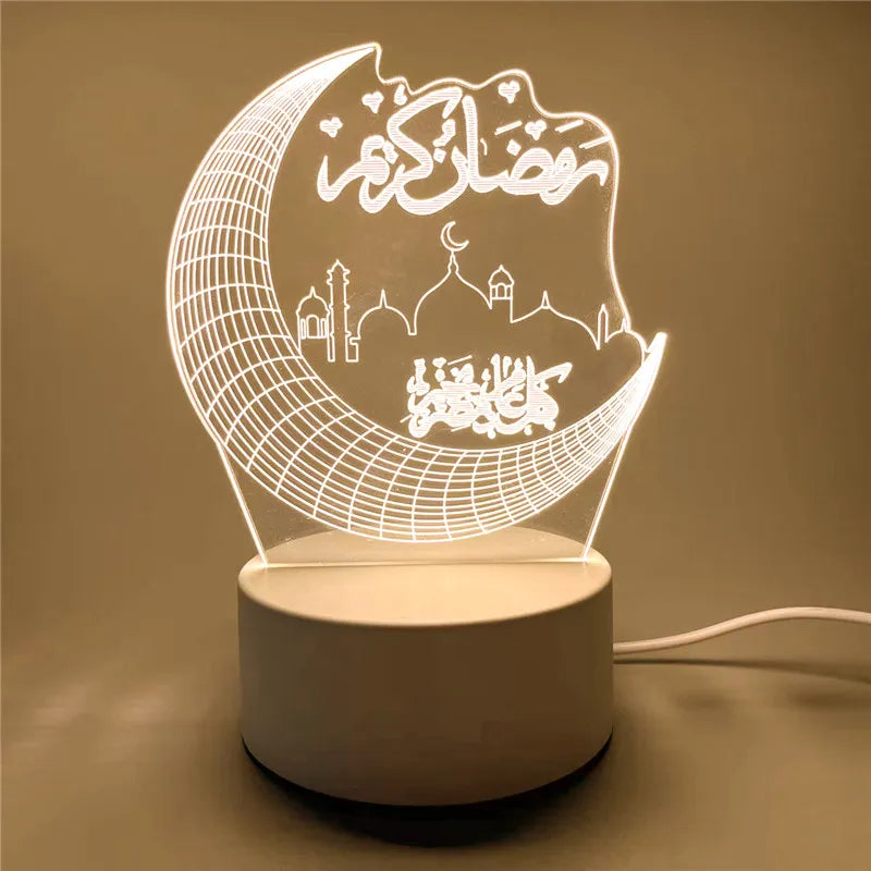 Lámpara Led 3D - Ramadan Kareem