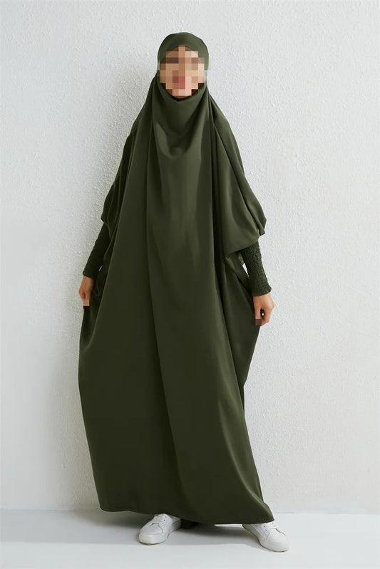 Jilbab - Verde Oscuro