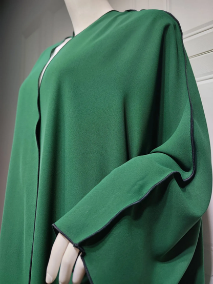 Abaya Oversize - Verde