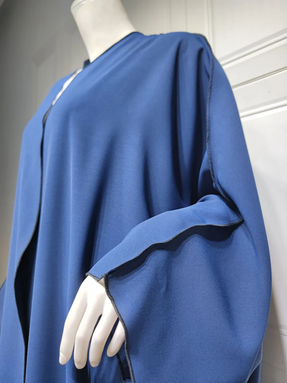 Abaya Oversize - Azul Marino