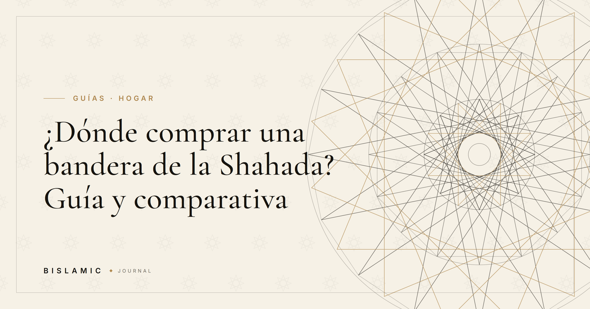 ¿Dónde comprar una bandera de la Shahada? Guía y comparativa
