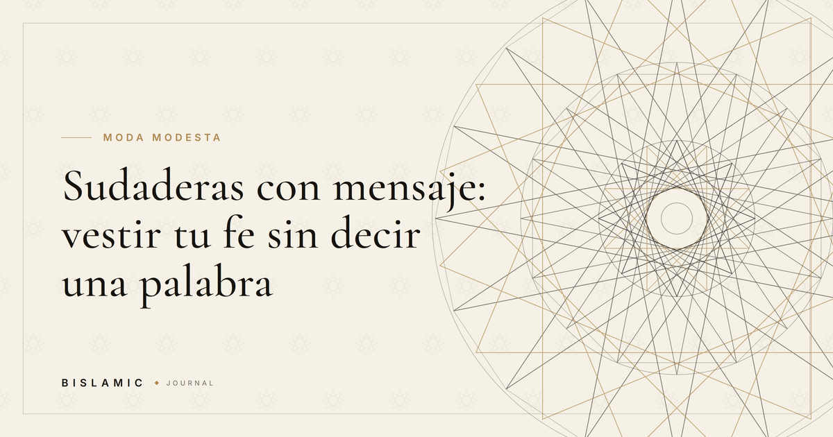 Sudaderas con mensaje: vestir tu fe sin decir una palabra