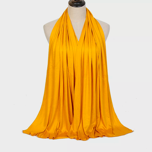 Jersey Hijab - Yellow