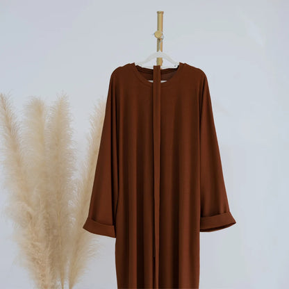 Abaya de Pana - Marrón