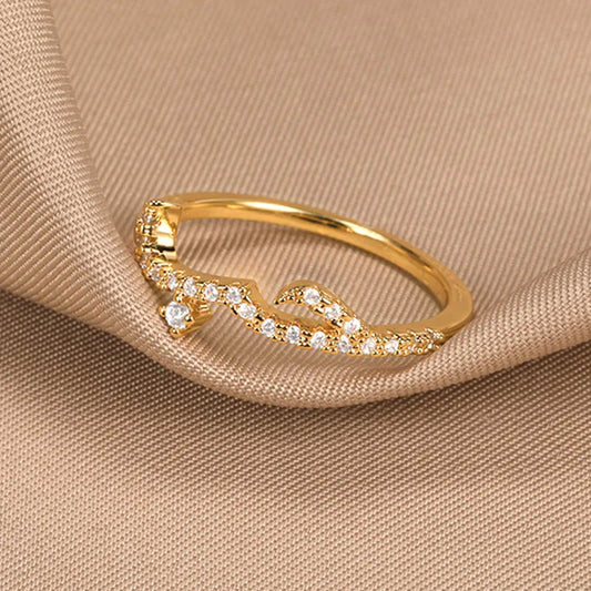 Love Ring in Arabic - Golden