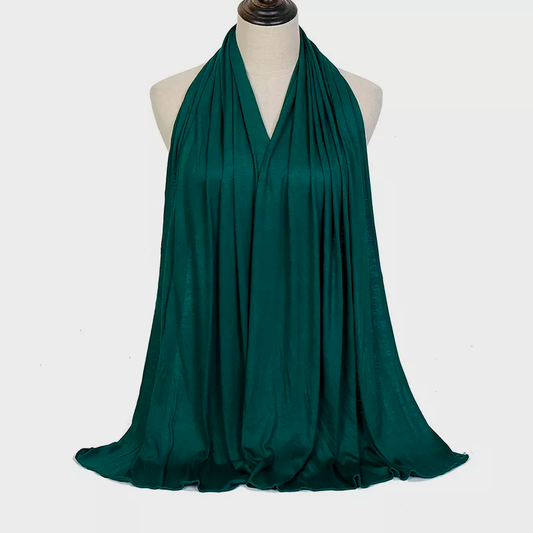 Jersey Hijab - Dark Green