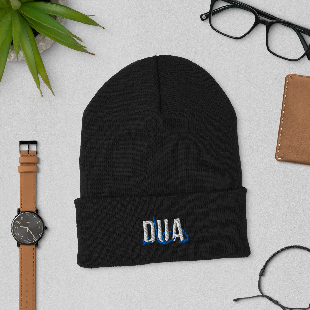 Gorro Bordado DUA - Negro