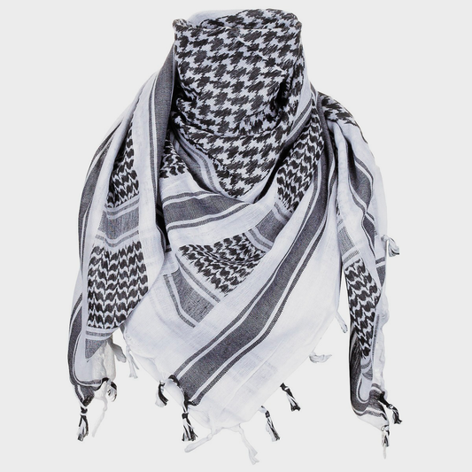 Arabischer Schal - Weiß