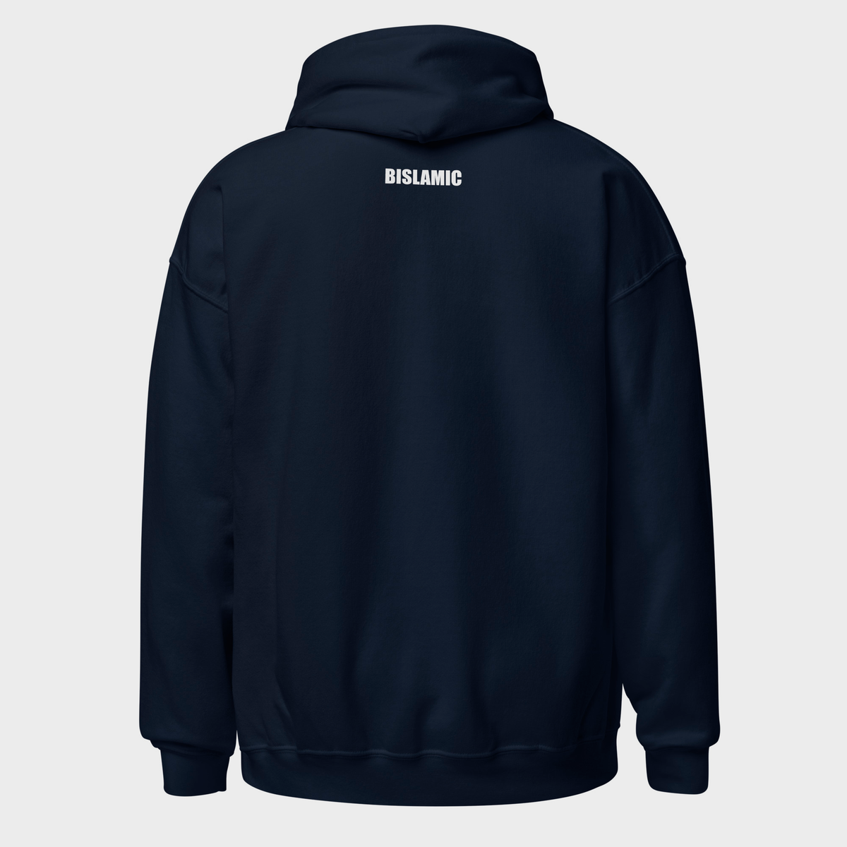 Sudadera Bordada Muslim en Árabe - Azul Marino