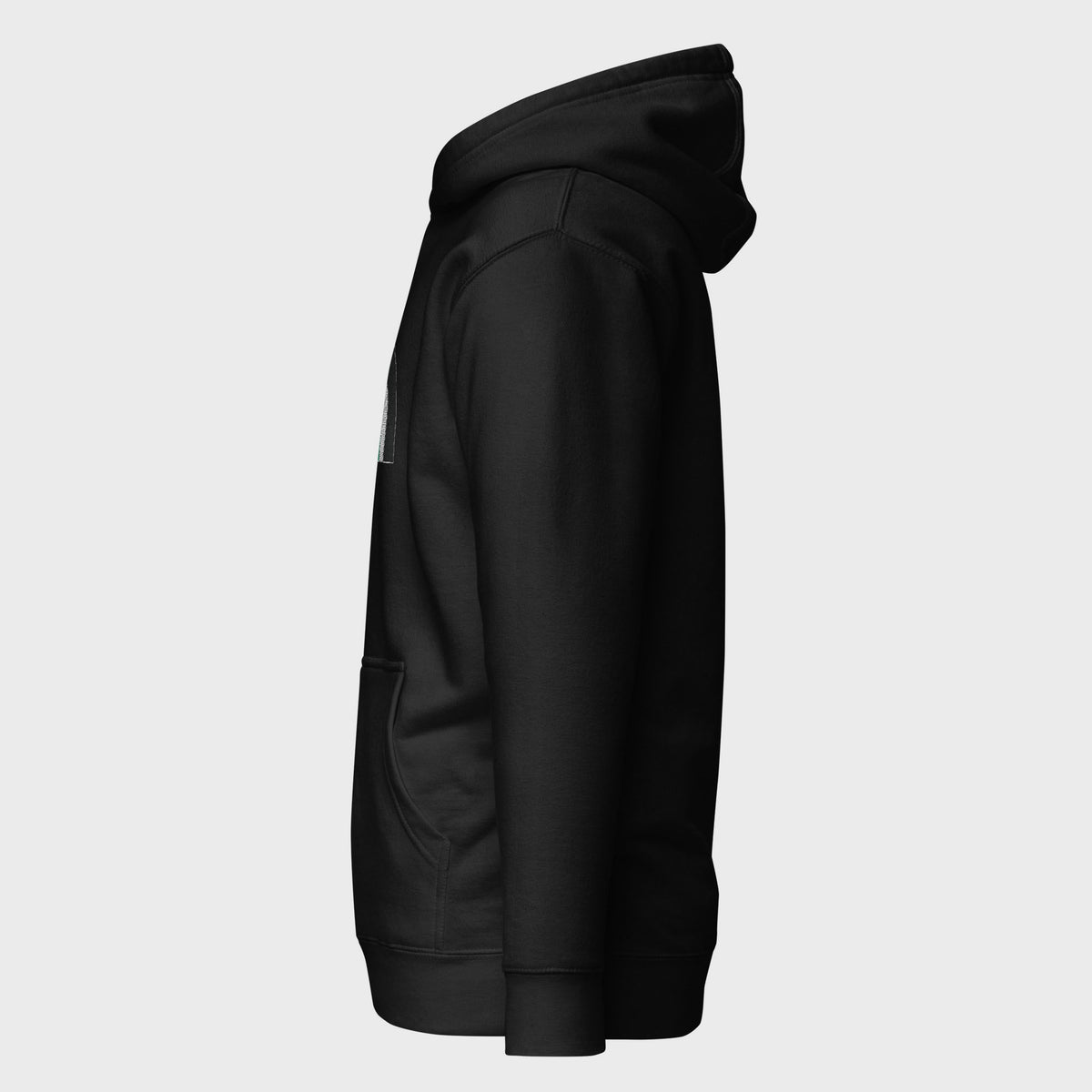 Sudadera Bordada The North Gaza - Negro